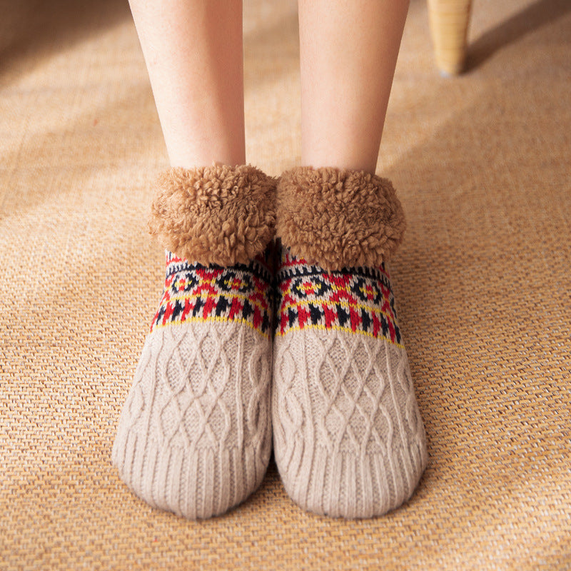 Non-Slip Cozy Warm Floor Socks for Home