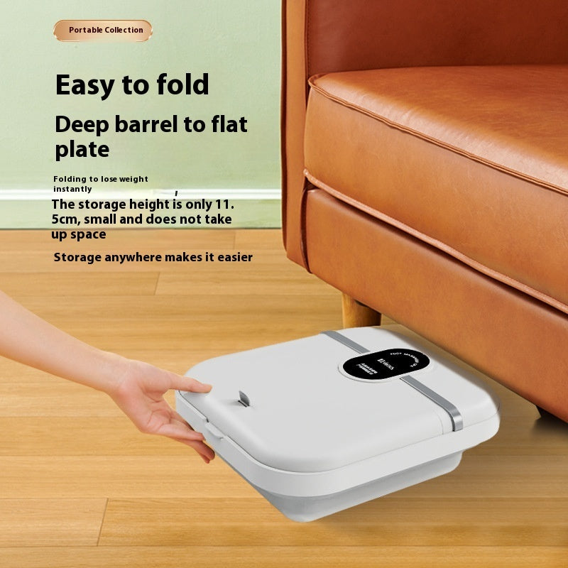 High-Spec Foldable Temperature-Controlled Foot Spa Barrel