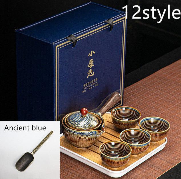 Beautiful 360 Degree Rotation Teapot Set